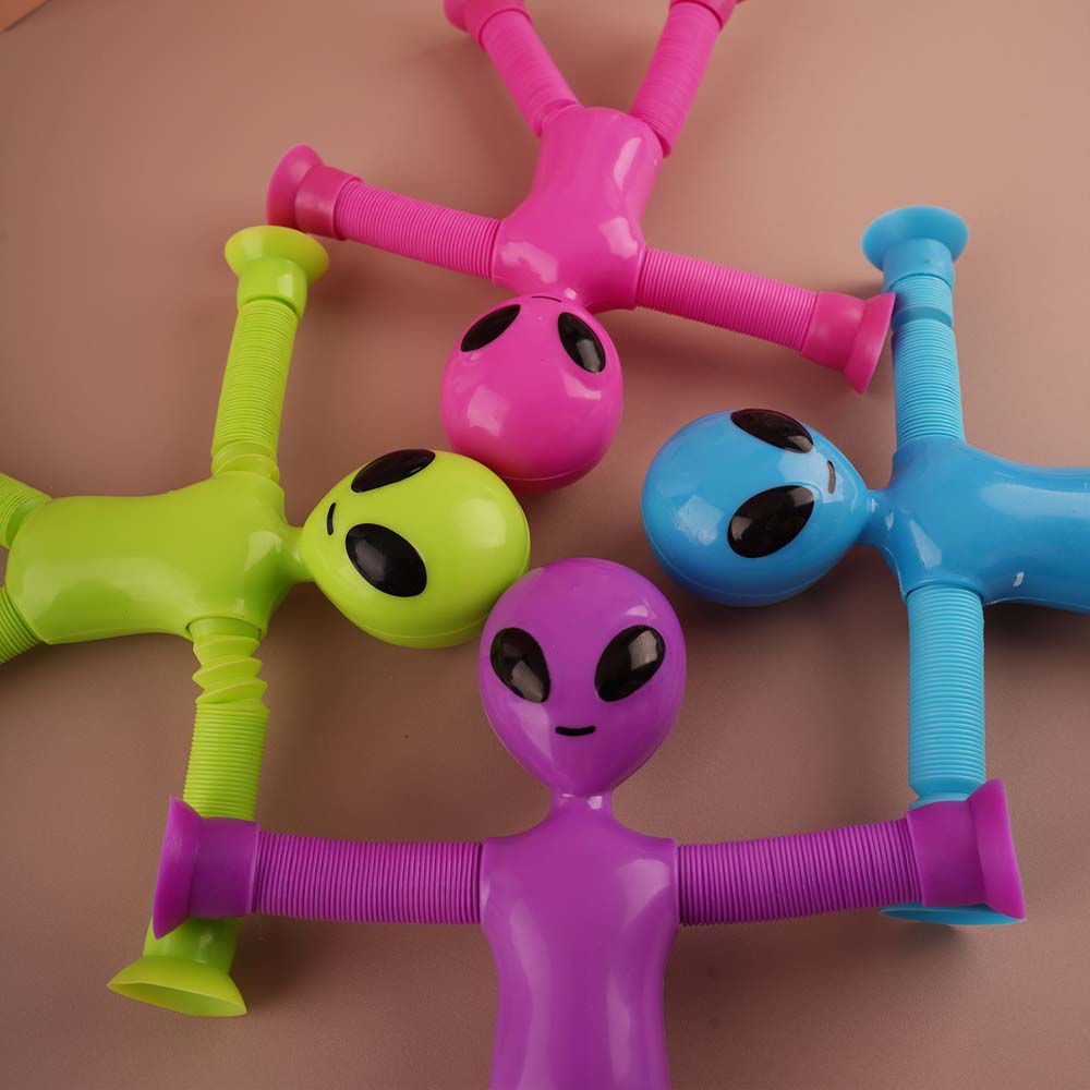 4PCS Aliens Fidget Tubes Sensory Toys