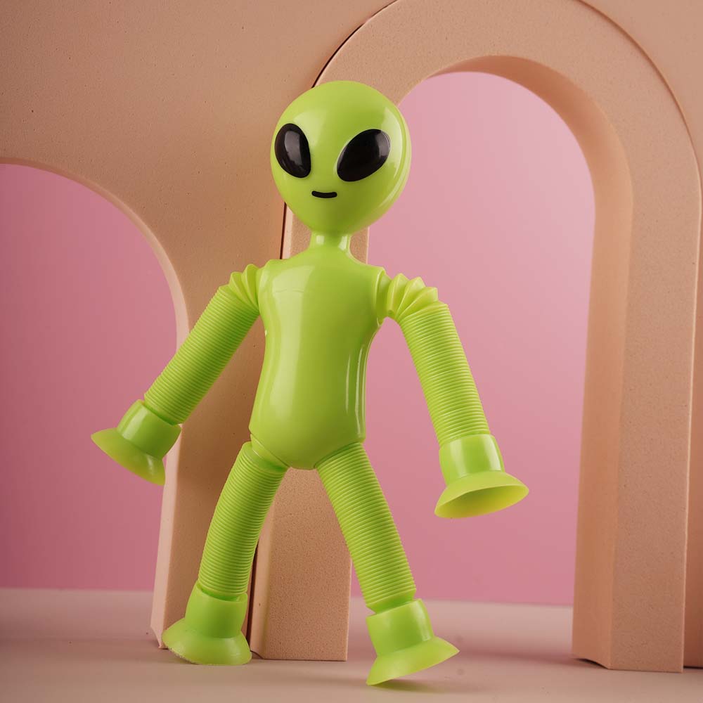 Green Aliens Fidget Tubes Sensory Toys