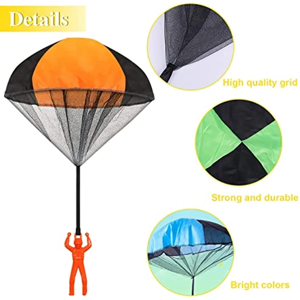 Hand Throwing Parachute Toy