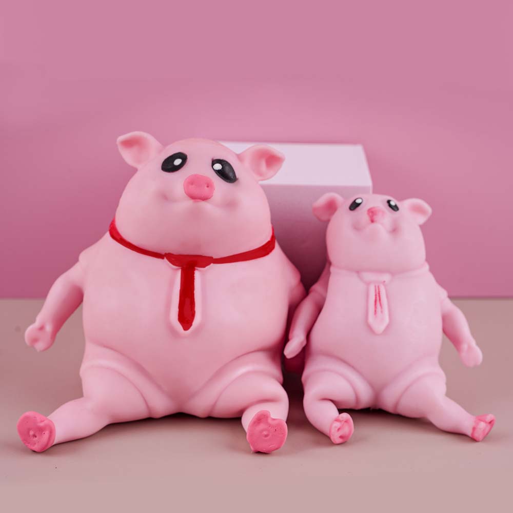 Pink Pig Sensory Stress Toy