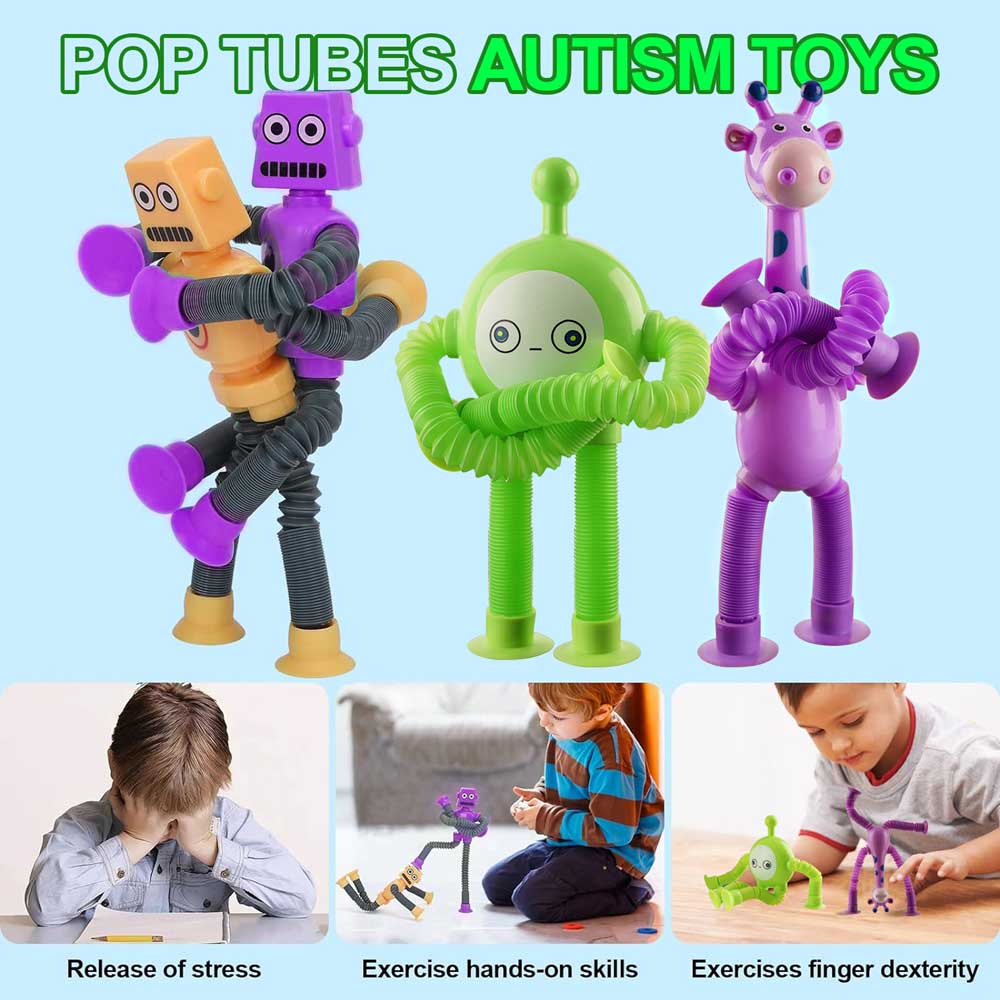 pop tube fidget toys pack for kids