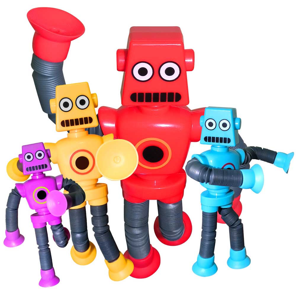 Robotics Fidget Tubes Toys Pack