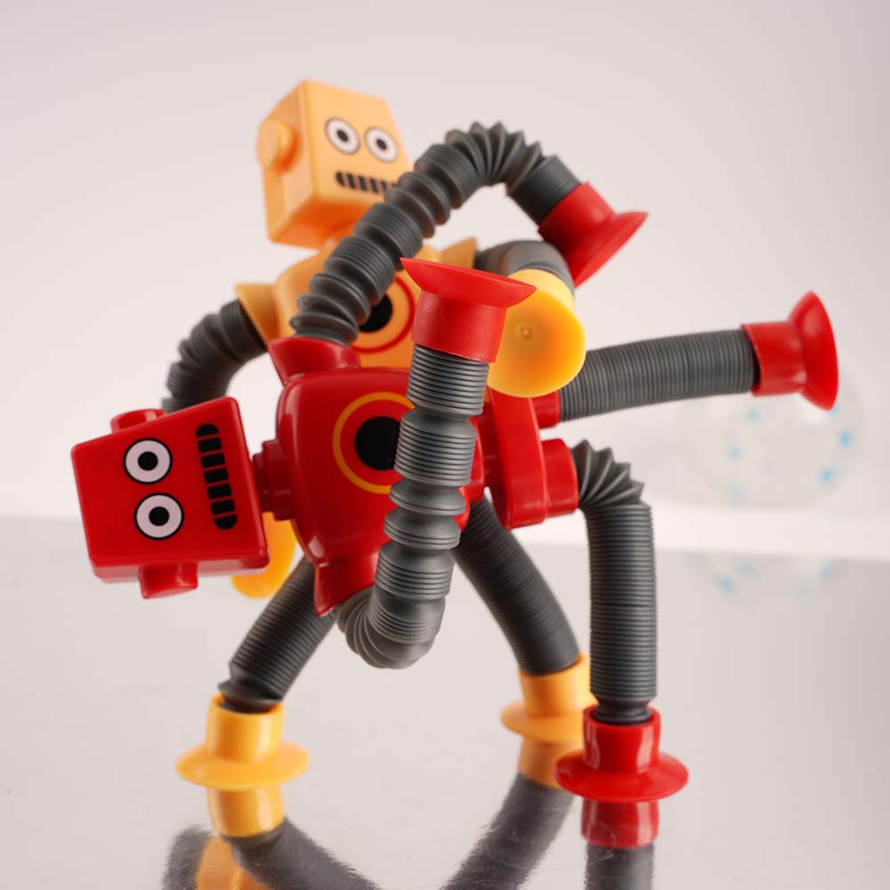 Yellow Robotics Fidget Tubes Toys